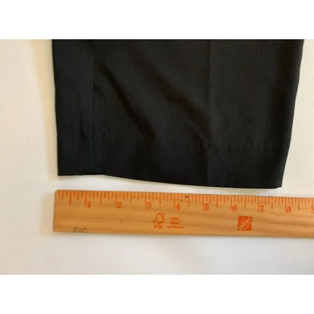 Izod GOLF Women's Size 6 Black Classic Stretch Bermuda Shorts Pants - Style Z885 - Picture 4 of 10
